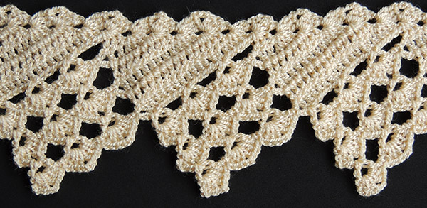 Crochet Borde 16 - Tejiendo de Corazon